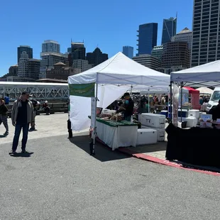 Ferry building market stand