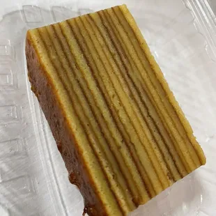 layer cake - best described as a cross between a Russian honey cake and Japanese castella