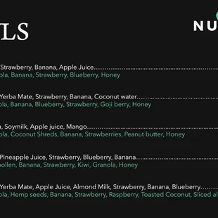 *NEW*  AÇAI &amp; PITAYA BOWLS