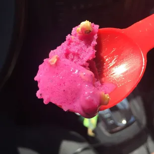 The texture of frozen granules? Bothers me, but I'd say this is a matter of preference.