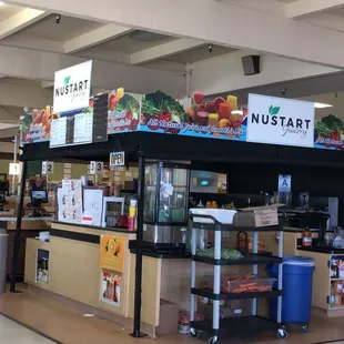 Juice bar inside of Loma Linda Marketplace.
