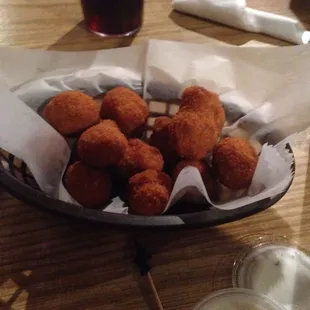 Fried mushrooms