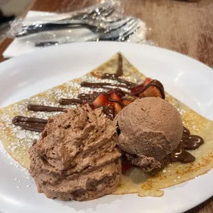 Nutella crepe