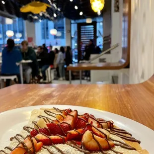 Crepe with Strawberry