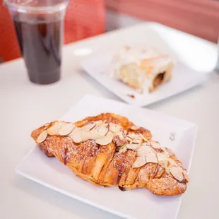 Almond croissant