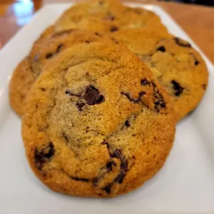 House made chocolate chip cookies