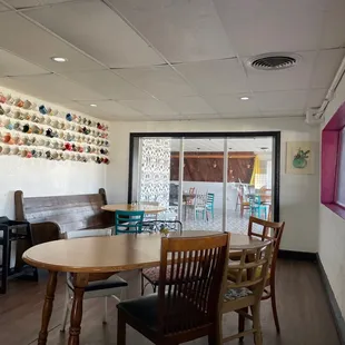 Part of the cute dining area