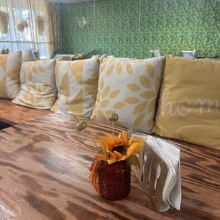 Beautiful bright, cheery, and airy interior decor