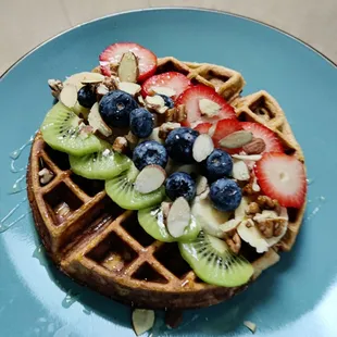 Protein waffle