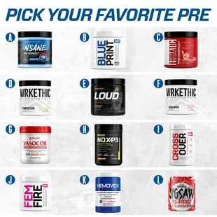 Best selection of preworkout products only offered at Nutrishop Bakersfield at the lowest prices !!!!!!