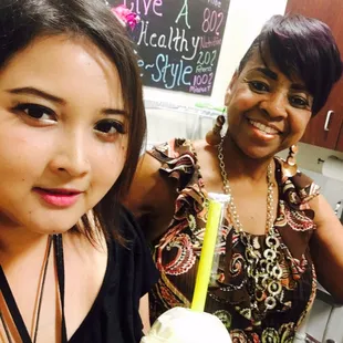 Thank you for great smoothie on my birthday!