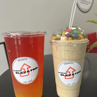 Hawaiian Sunset and Berry Captain Crunch