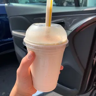 Seasonal brown sugar cinnamon protein shake