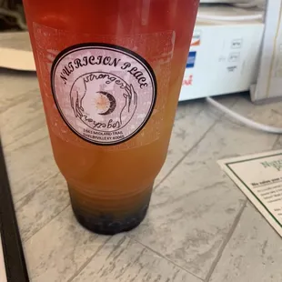 Sex on the Beach Bubble Tea