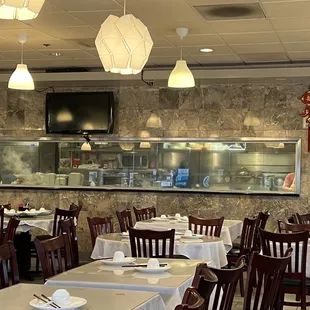 Inside of the restaurant