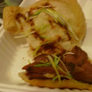 Sesame Pancake Sour Napa Soup