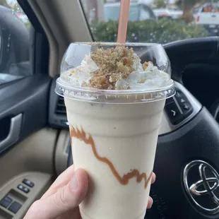 Butter pecan smoothie