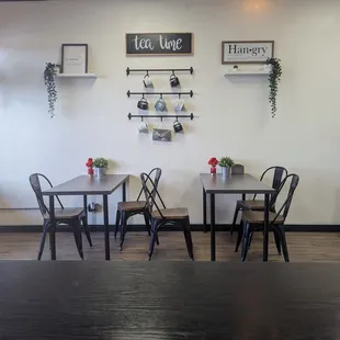 Interior dining area