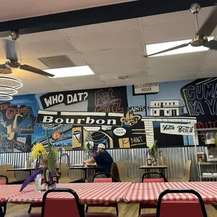 Inside of restaurant