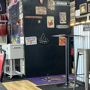 Inside of restaurant
