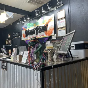the inside of a store