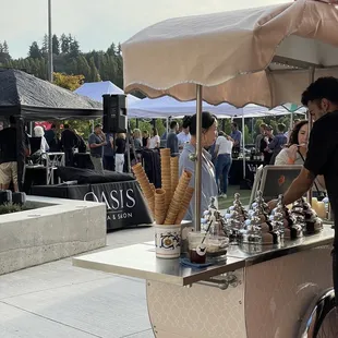 Cute Gelato Cart