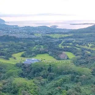 View of the Ko'olau Golf Course