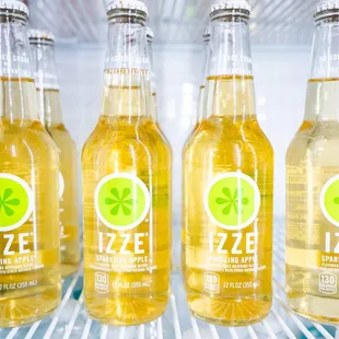 four bottles of izze