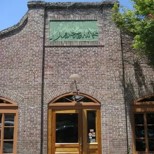 outside