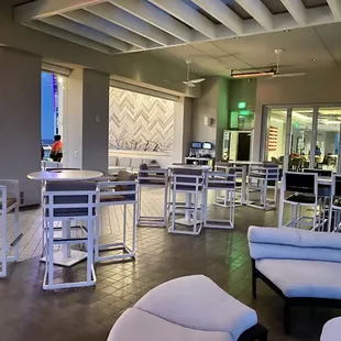 beautiful outside seating
