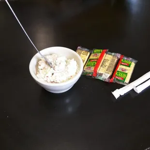 Here it is! Garlic salad!