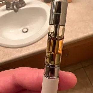 This is after I took only three small hits