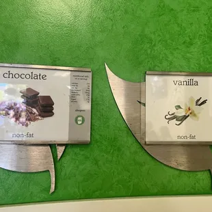 Basic delicious flavors. My kids loved chocolate.