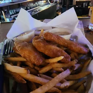 The fish was kinda small