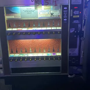 They still have a cigarette machine. You don't see these much in Ohio.