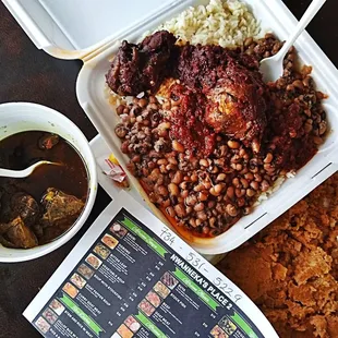 New location on Wayne N of Ford in Westland. Outrageous Wonderful African food