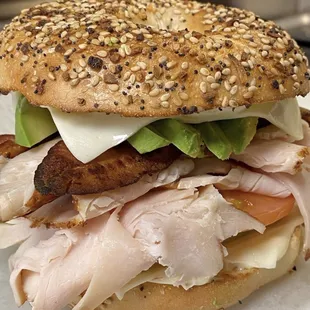 Turkey club avocado