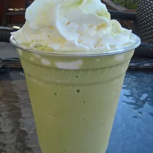 Green tea Matcha frappucino