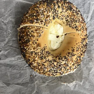 Bagel with Bagel W/ Cream Cheese