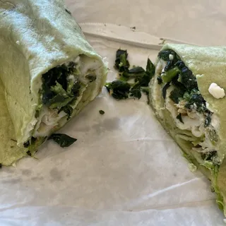 Spinach, Egg Whites and Feta Breakfast