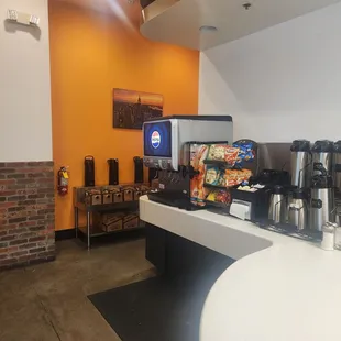 Coffee counter