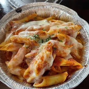 Lunch portion- Baked Ziti