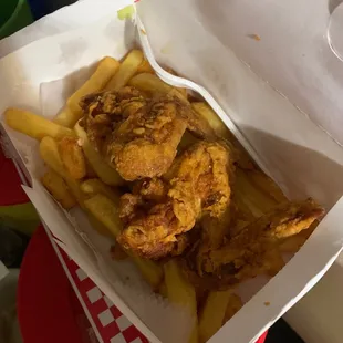 Alitas 10 Pieces Wings And Fries Special
