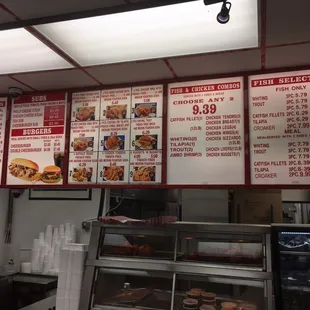 The Chicken is pretty damn good...fish on the other hand has no flavor.