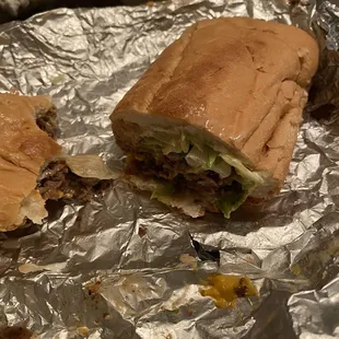 Average steak and cheese