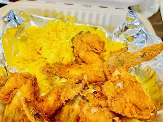 shark's fish and chicken