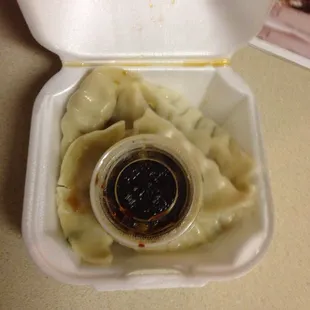 Steamed dumplings very good