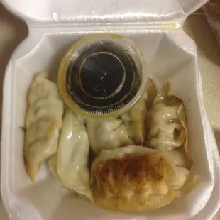 Fried dumplings different very very good!