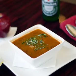 Tomato basil soup