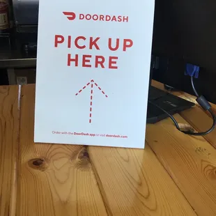 Door Dash pick up